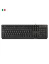 NGS FunkyV3, QWERTY, IT teclado USB Italiano Negro
