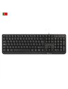 NGS FunkyV3, QWERTY, PT teclado USB Portugués Negro
