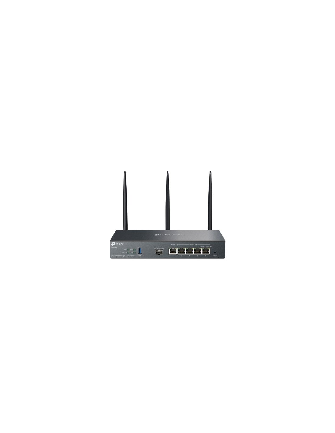 TP-Link ER706W router inalámbrico Gigabit Ethernet Doble banda (2,4 GHz / 5 GHz) Negro