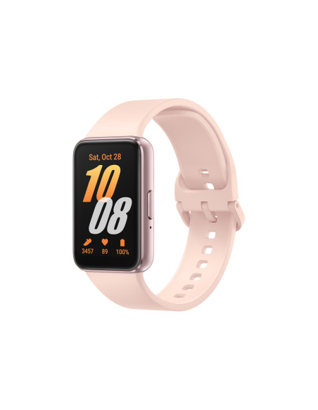 Samsung Galaxy Fit3 4,06 cm (1.6") AMOLED 40 mm Digital 256 x 402 Pixeles Pantalla táctil Oro rosado