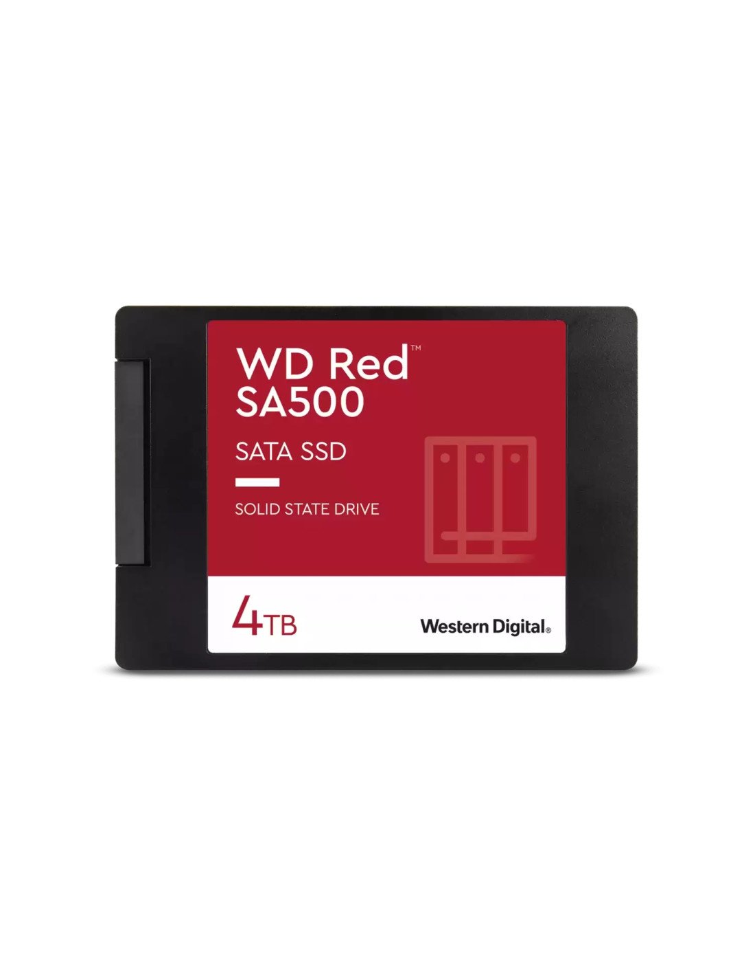 Western Digital Red WDS400T2R0A 4 TB 2.5" Serial ATA III 3D NAND
