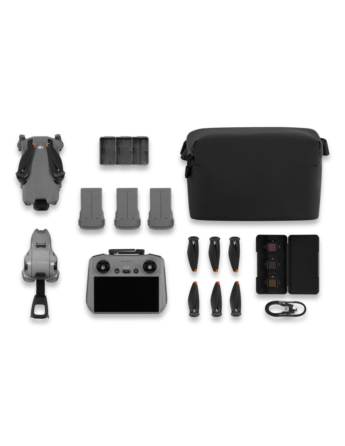 DJI MINI 5 PRO FLY MORE COMBO ( RC 2) 4 rotores Cuadricóptero 50 MP 3840 x 2160 Pixeles 2788 mAh Negro, Gris