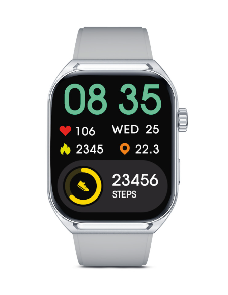 SMARTWATCH KSIX URBAN MOVE PLATA: ¡Mantente conectado siempre!