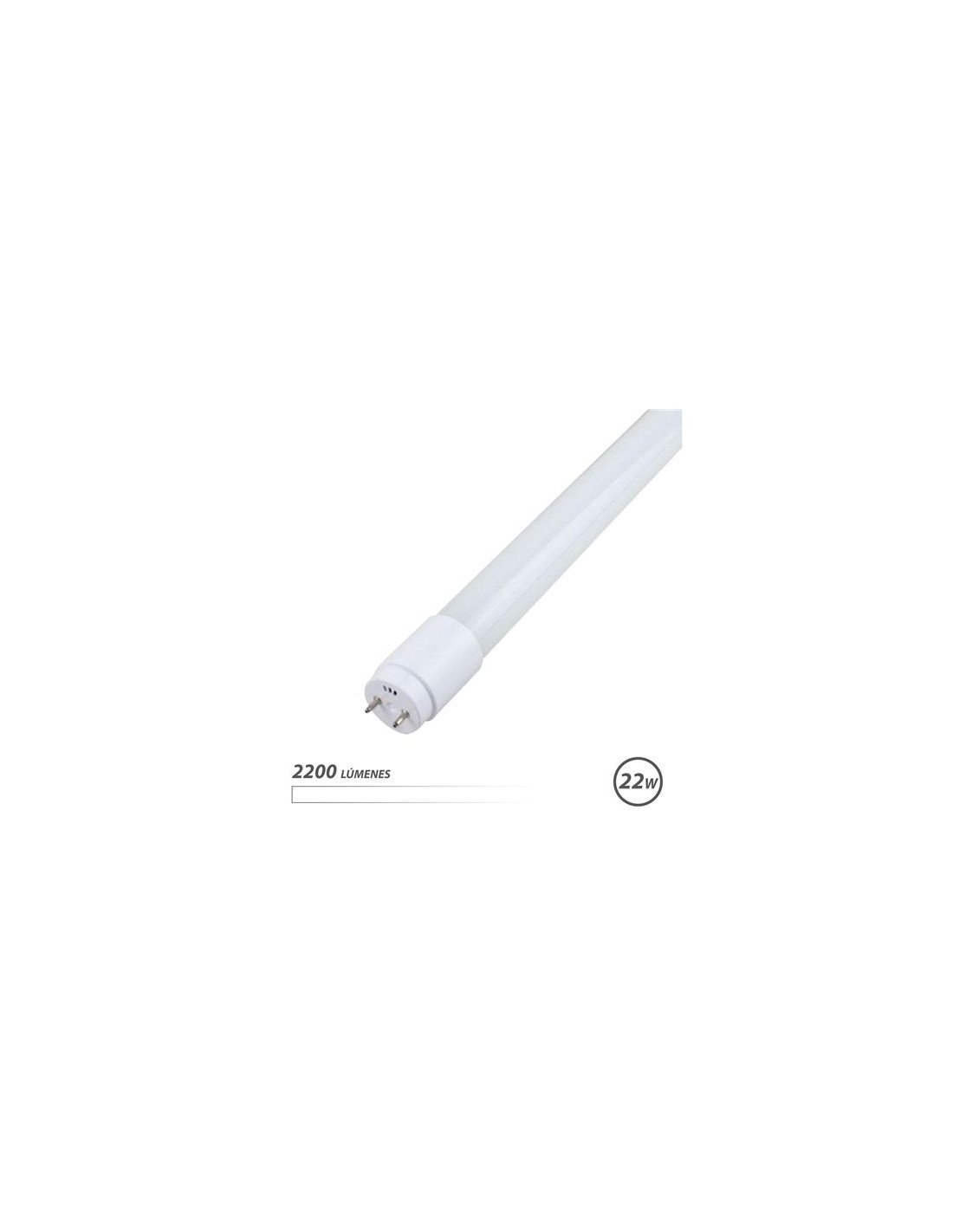 TUBO LED CRISTAL 22W 150CM LUZ BLANCA ELBAT