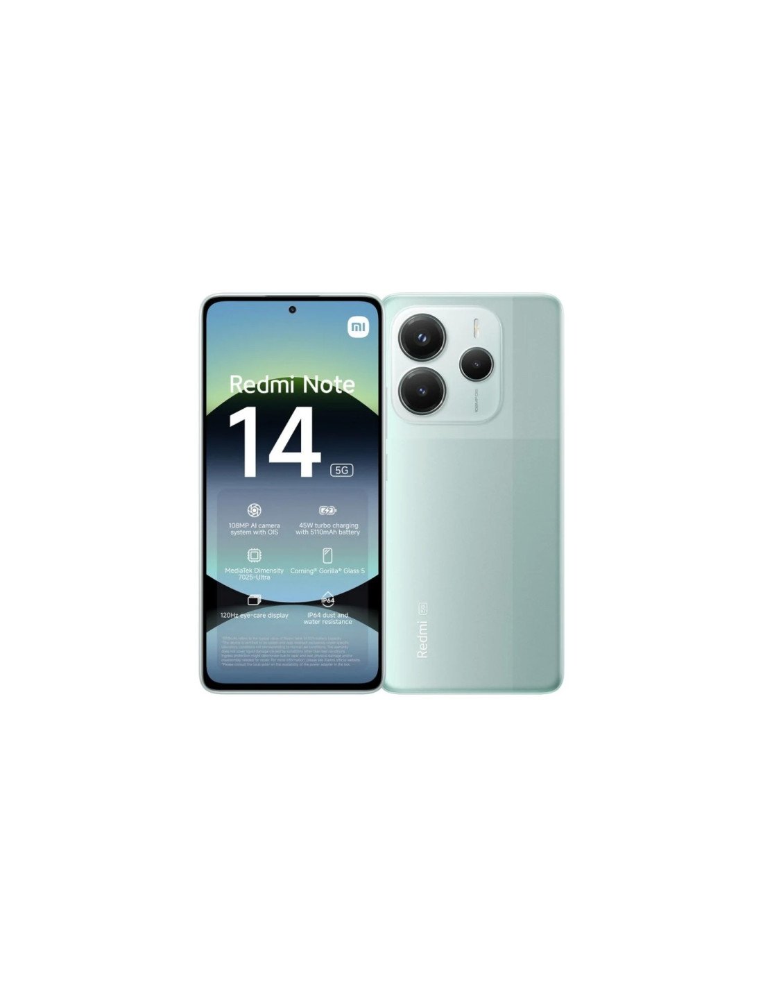 Xiaomi Redmi Note 14 5G 8/256Gb Verde Smartphone