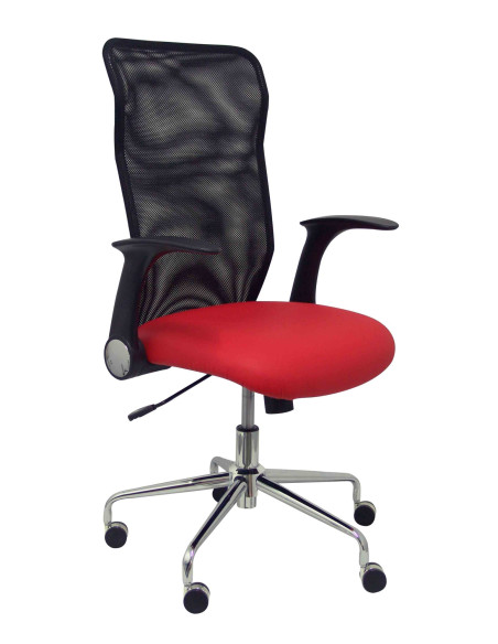 SILLA MINAYA SIMILPIEL ROJO 4031SPRJ