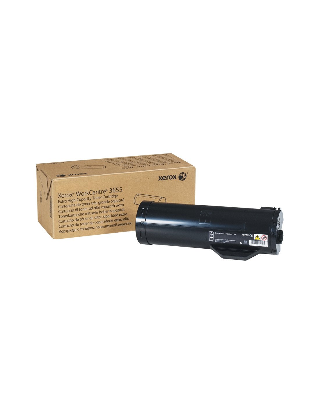 Toner xerox wc3655 negro 106R02740