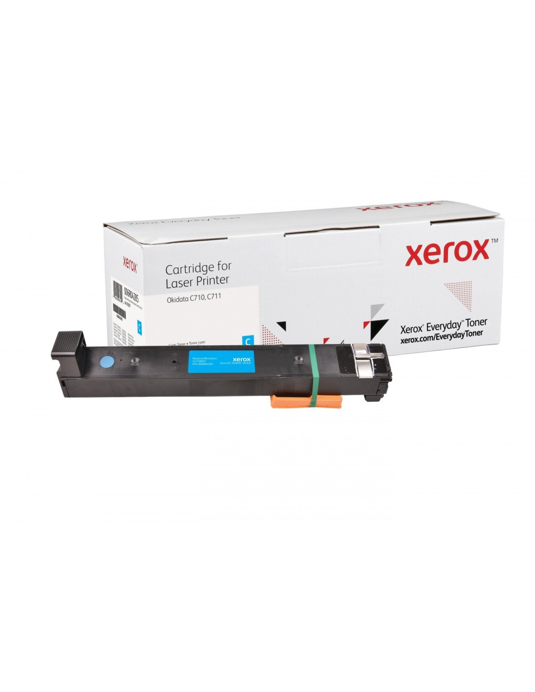Everyday Toner de rendimiento estandar compatible oki 44318607 equivalente de xerox cian