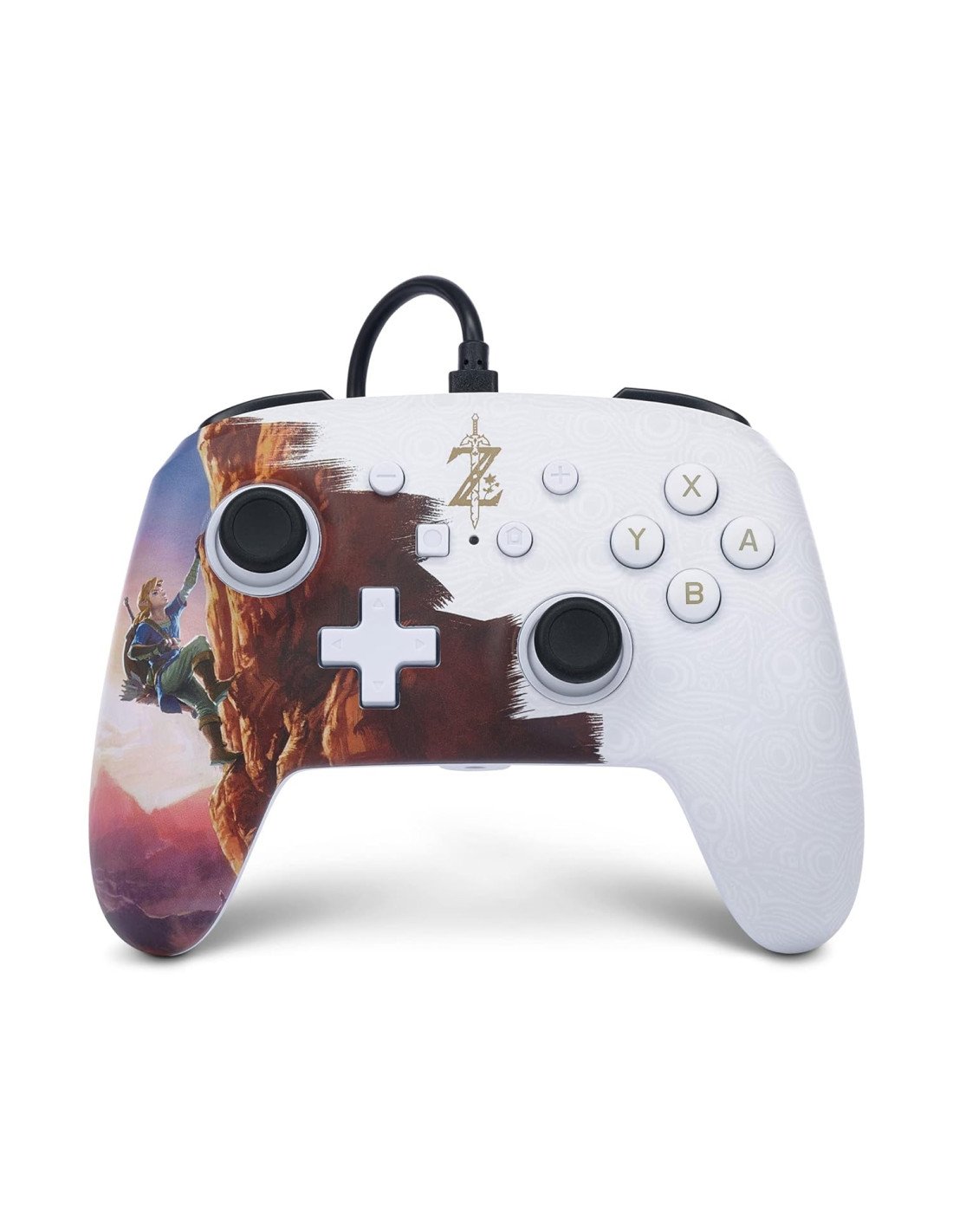 PowerA NSGP0031-01 mando y volante Negro, Marrón, Oro, Blanco USB Gamepad Analógico/Digital Nintendo Switch