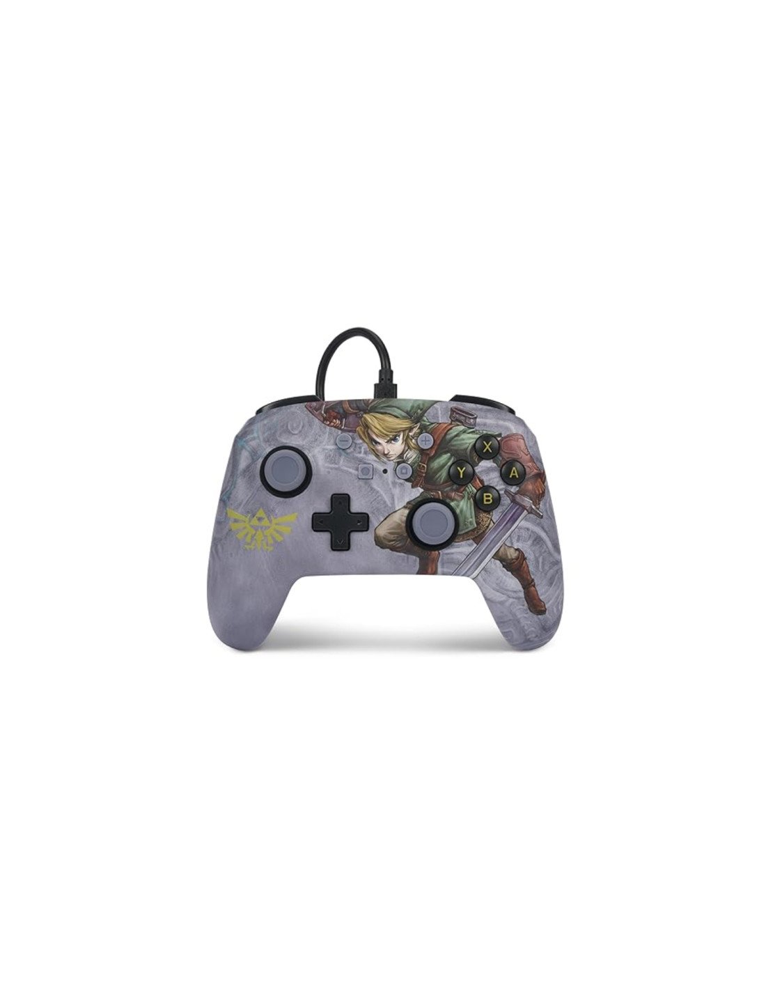 PowerA NSGP0096-01 mando y volante Gris USB Gamepad Analógico Nintendo Switch