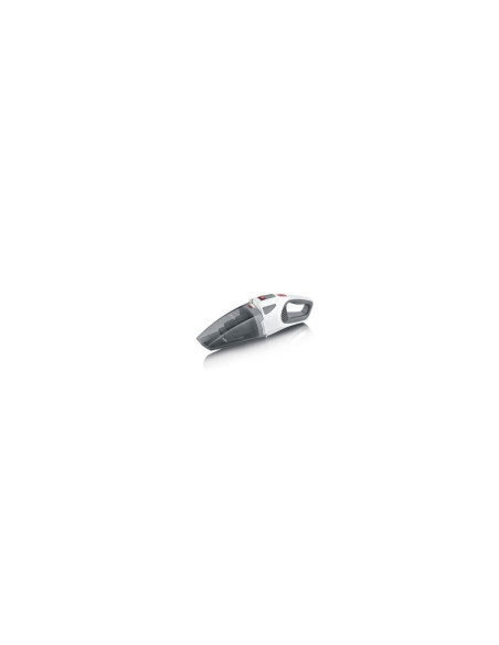 Severin HV 7146 aspiradora de pie y escoba eléctrica Batería Seca y húmeda UltraFine 120 W Gris, Rojo, Blanco 2,2 Ah