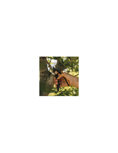 Fiskars Plus SmartFit P541 tijeras de podar Evitar Negro, Naranja