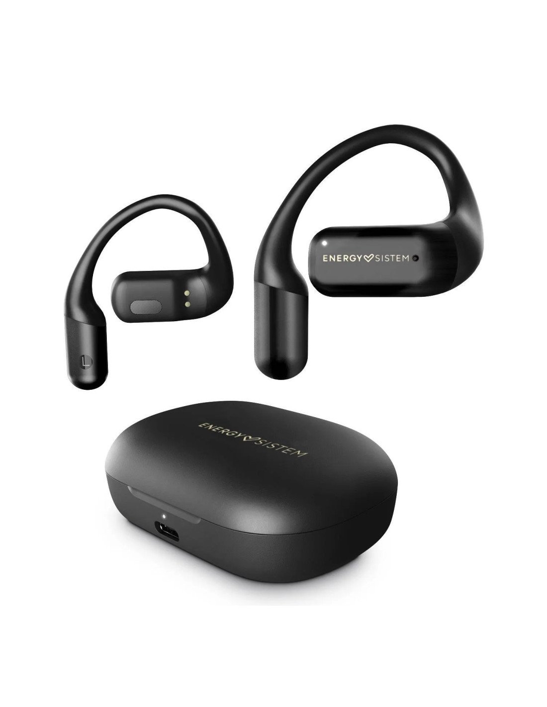 Energy Sistem OpenWave Auriculares True Wireless Stereo (TWS) Dentro de oído Llamadas/Música/Deporte/Uso diario Bluetooth Negro