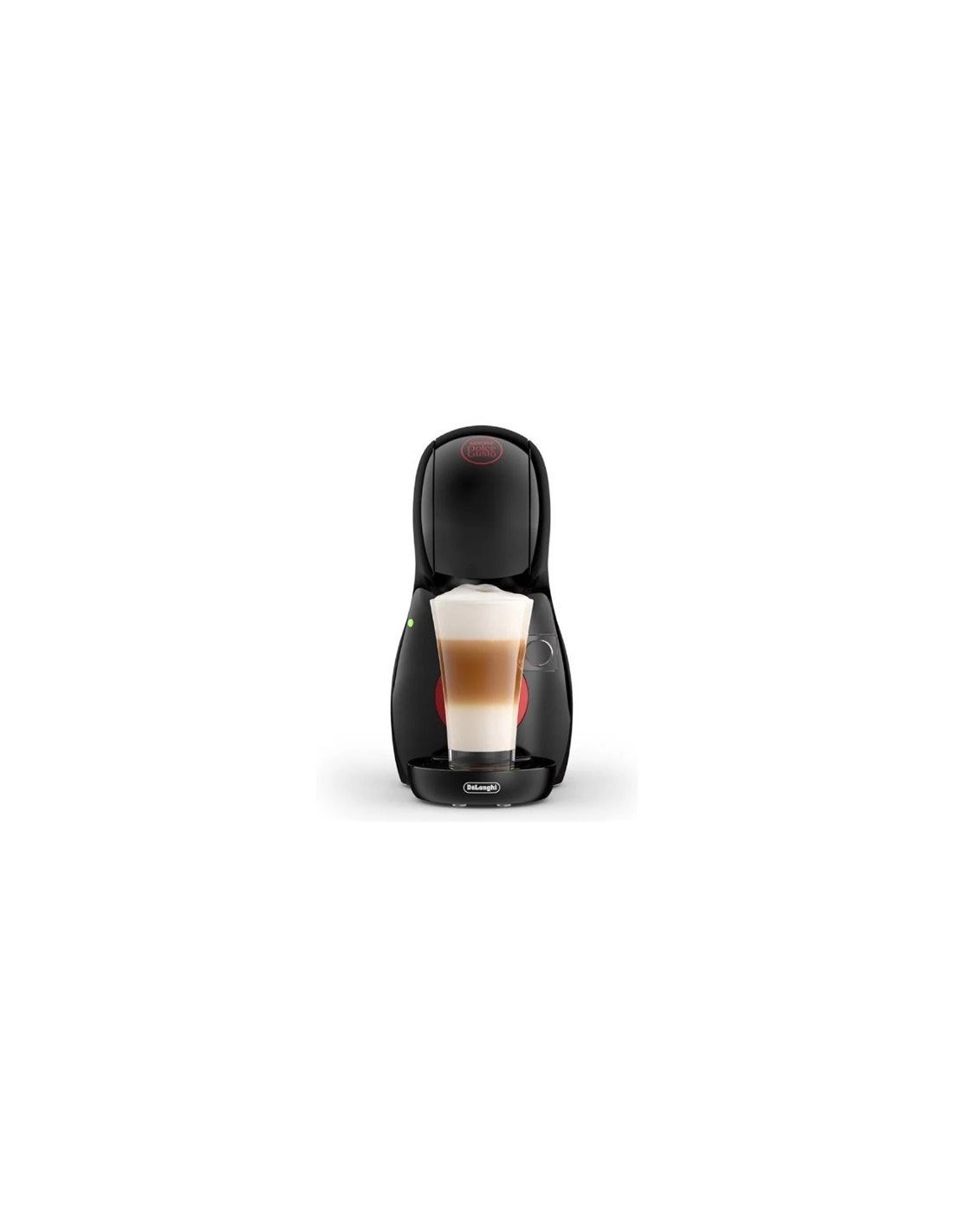 CAFETERA CAPSULAS DOLCE GUSTO DELONGHI PICCOLO XS NEGRA Y ROJA