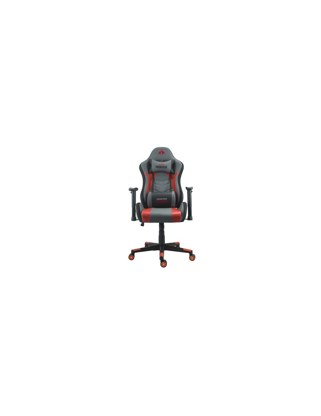 SILLA GAMING SERIE PHOENIX ROJA CROMAD