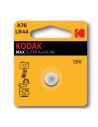 KODAK A76/LR44  BATERÍA LITHIUM 1.5V 1 UND (30986336/B)