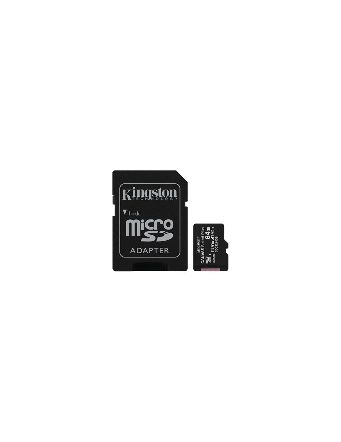MEMORIA MICRO SD KINGSTON CLASE 10 64GB 100MB/S