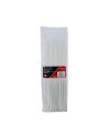 PACK 100 BRIDAS NYLON 250X3.6MM COLOR BLANCO