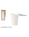 SET 20 VASO BLANCO CARTON 220CC ALGON