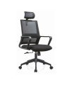 SILLA OFICINA OF1100 NEGRO MUVIP