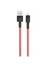 CABLE NBQ166 CARGA RAPIDA USB - TIPO C | 5A | 1 METRO | ROJO XO