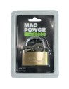 CANDADO LATON, 50MM MAC POWER