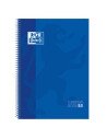 CUADERNO ESPIRAL TAPA DURA AZUL A4+ CUADRICULADO 5X5 OXFORD