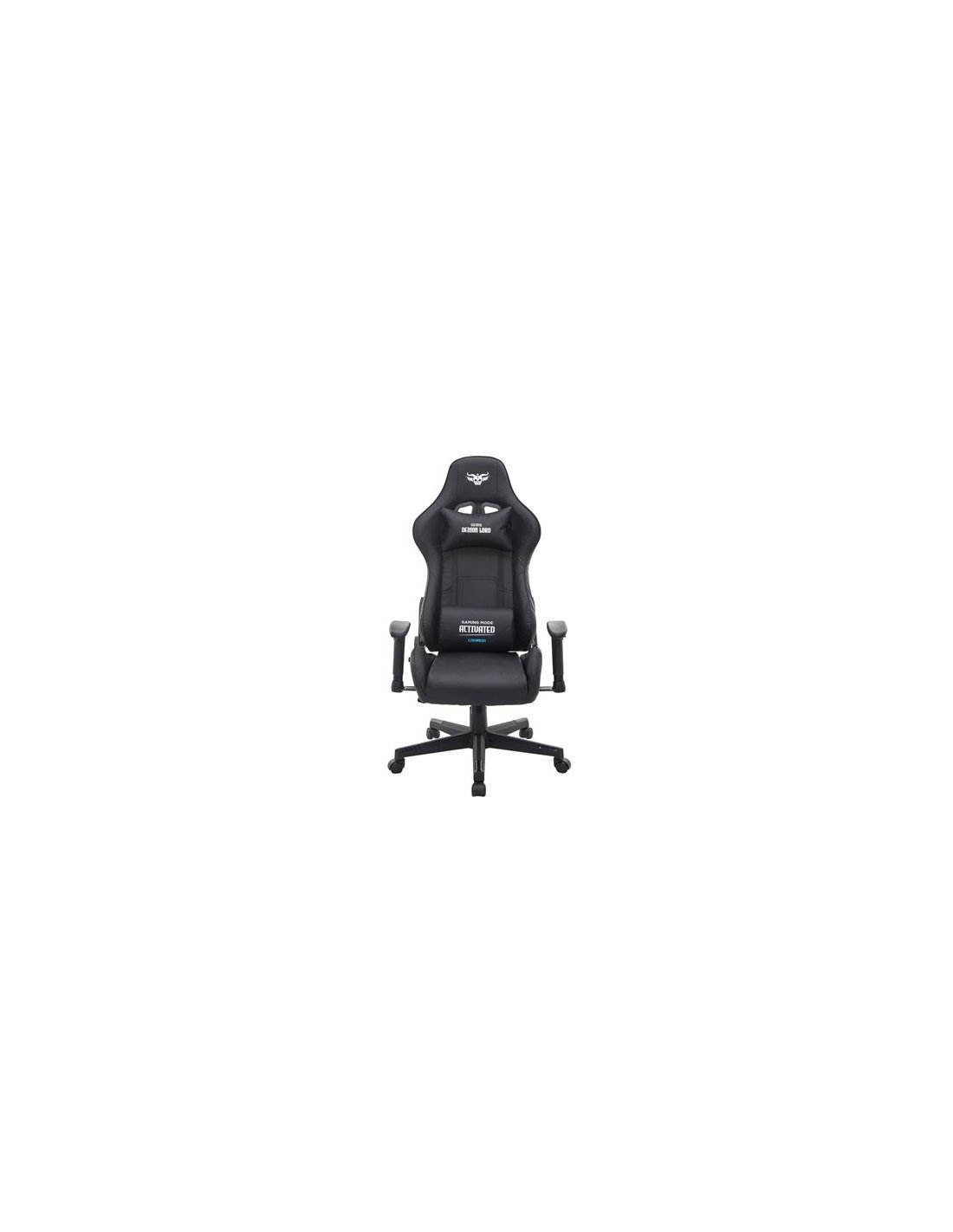 SILLA GAMING SERIE DEMON LORD NEGRA CROMAD