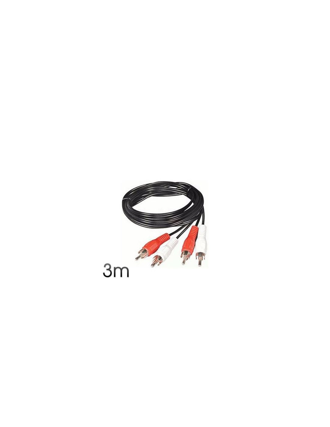 CABLE AUDIO RCA - RCA 3 METROS CROMAD