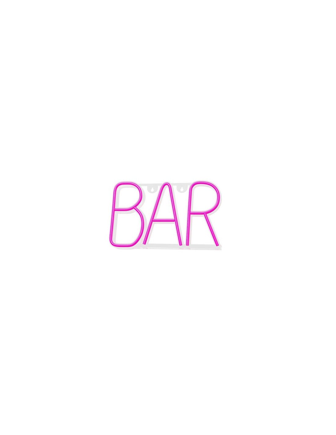 LAMPARA DECORATIVA NEON LED BAR FOREVER