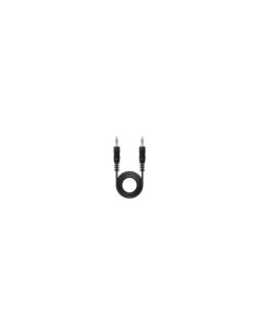 CABLE AUDIO ESTEREO NANOCABLE JACK 3.5MM MACHO A JACK 3.5MM MACHO 15M NEGRO 10.24.0115