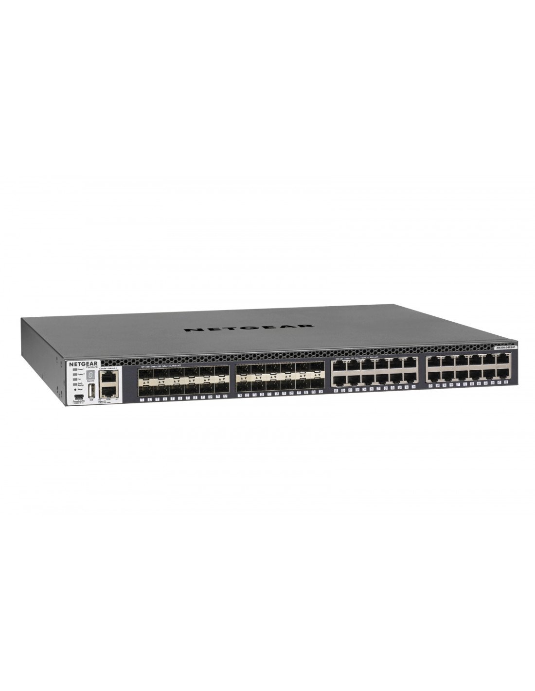 Netgear Gestionado L2/L3/L4 10G Ethernet (100/1000/10000) 1U Negro