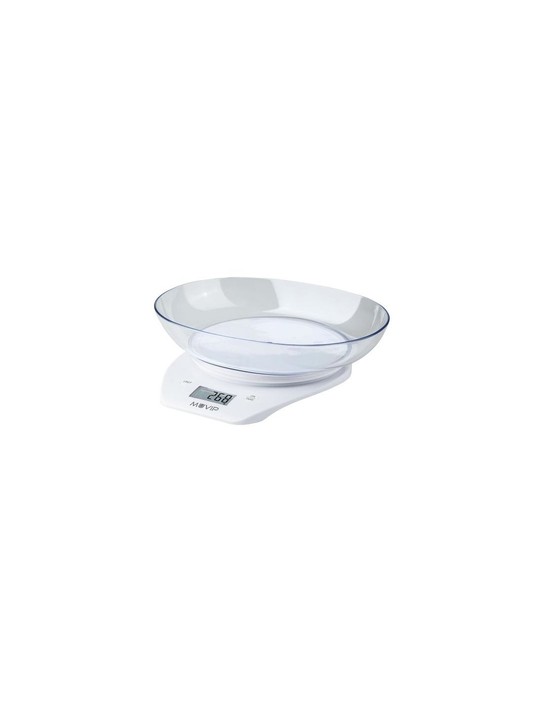 BASCULA DE COCINA DIGITAL CON BOL GRADUACION 0.1G MUVIP