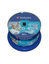 CD-R VERBATIM 50 UNIDADES 700MB 54x IMPRIMIBLE 43438