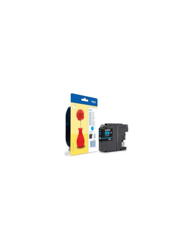 Brother LC121CBP cartucho de tinta 1 pieza(s) Original Rendimiento