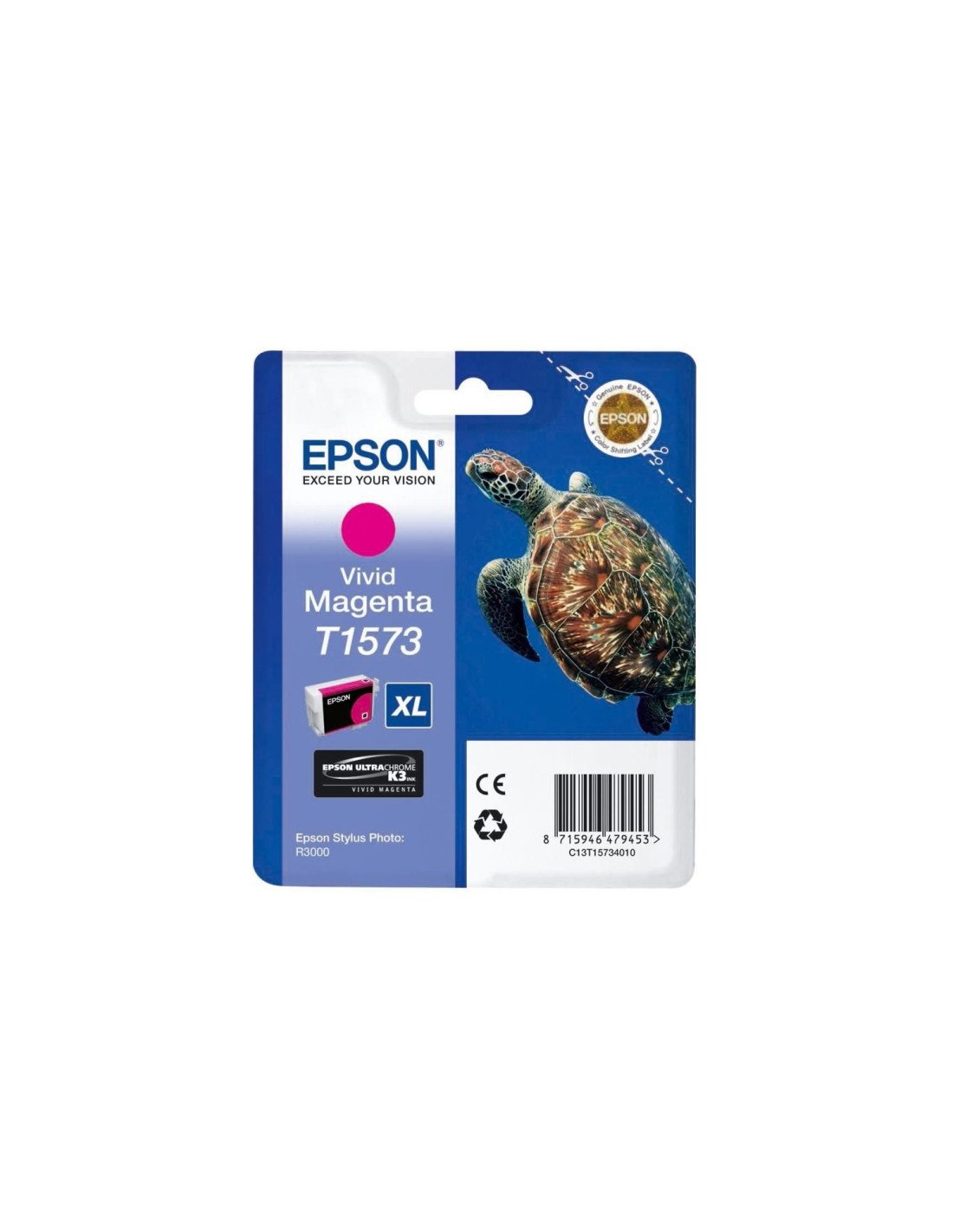CARTUCHO EPSON T1573 MAGENTA VIVO C13T15734010