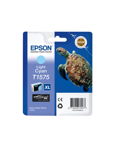 Epson Turtle Cartucho T1575 cian claro