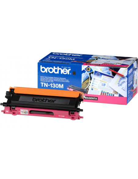 Brother TN-130M cartucho de tóner 1 pieza(s) Original Magenta