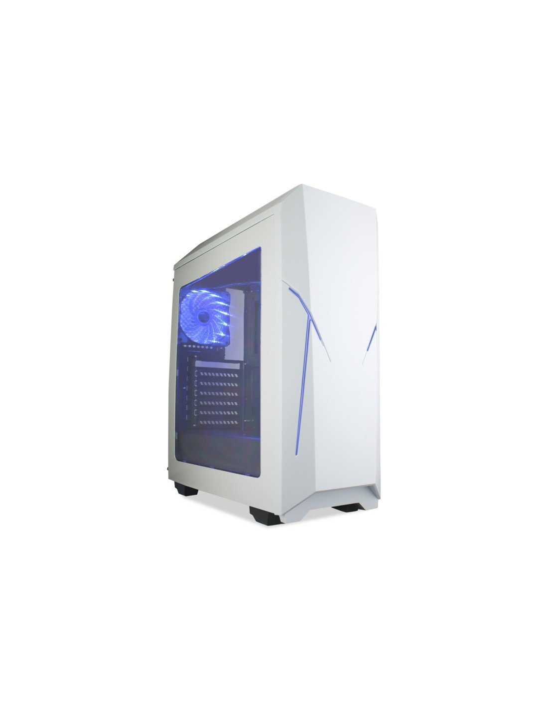 Talius caja Atx gaming Xentinel USB 3.0 sin fuente blanco