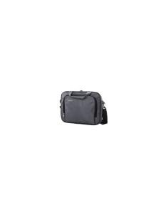 MALETIN PORTATIL SUBBLIM OXFORD 11P 12.5P INTERIOR ACOLCHADO BOLSILLO EXTERIOR CORREA DE HOMBRO GRIS SUB-LB-1OLB002