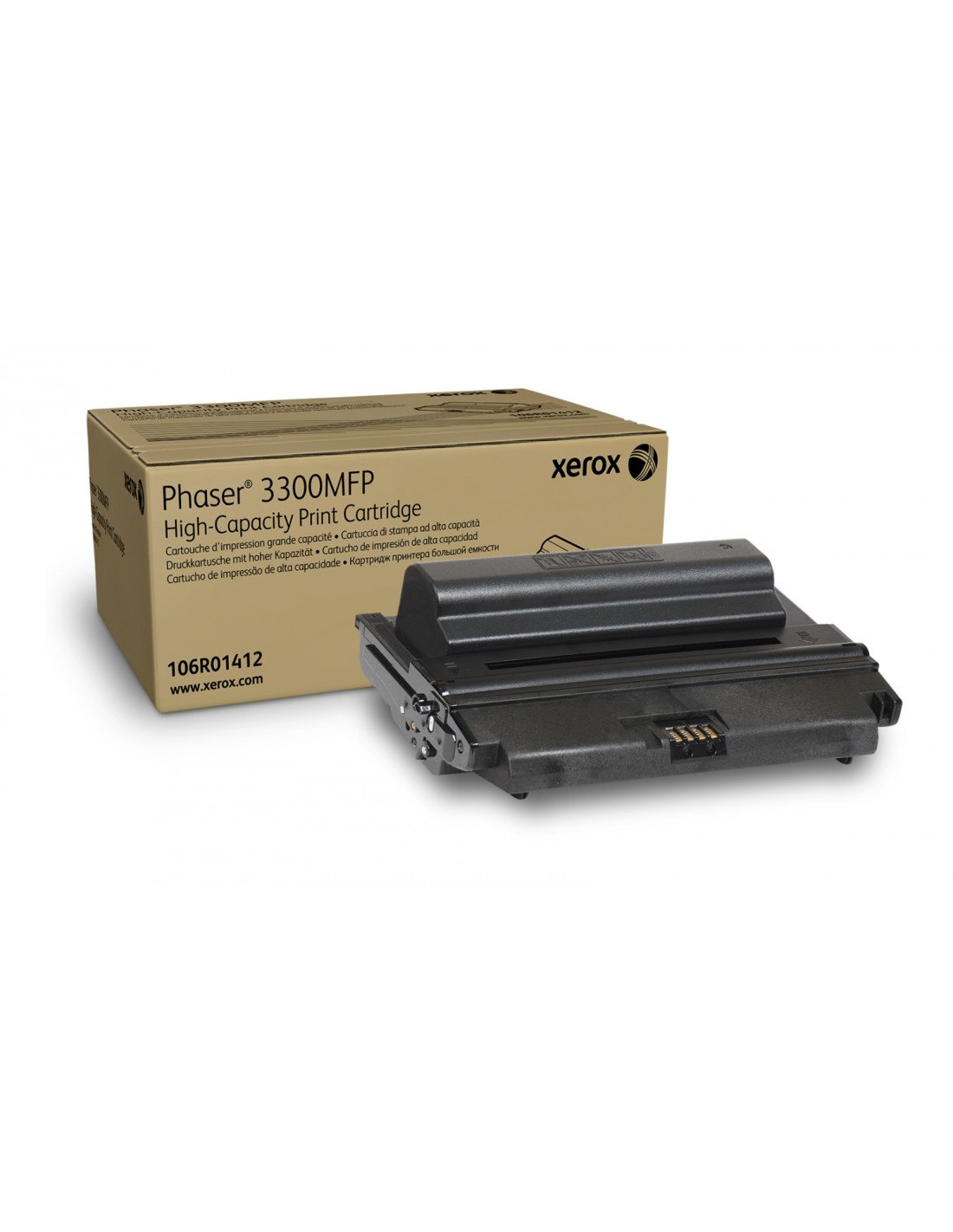 Toner xerox 3300 negro 106R01412