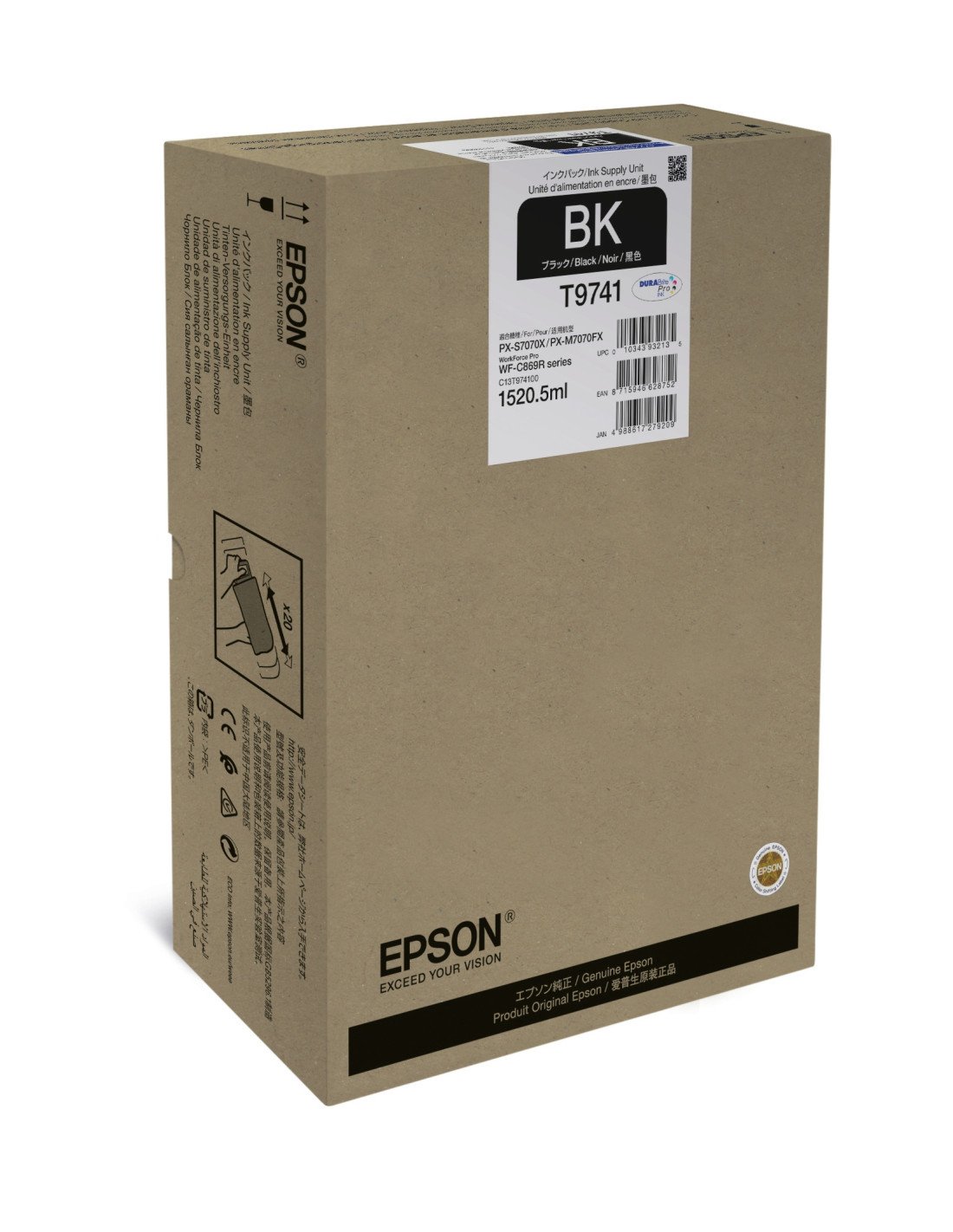 Cartucho Epson lack XXL Ink Supply Unit C13T974100