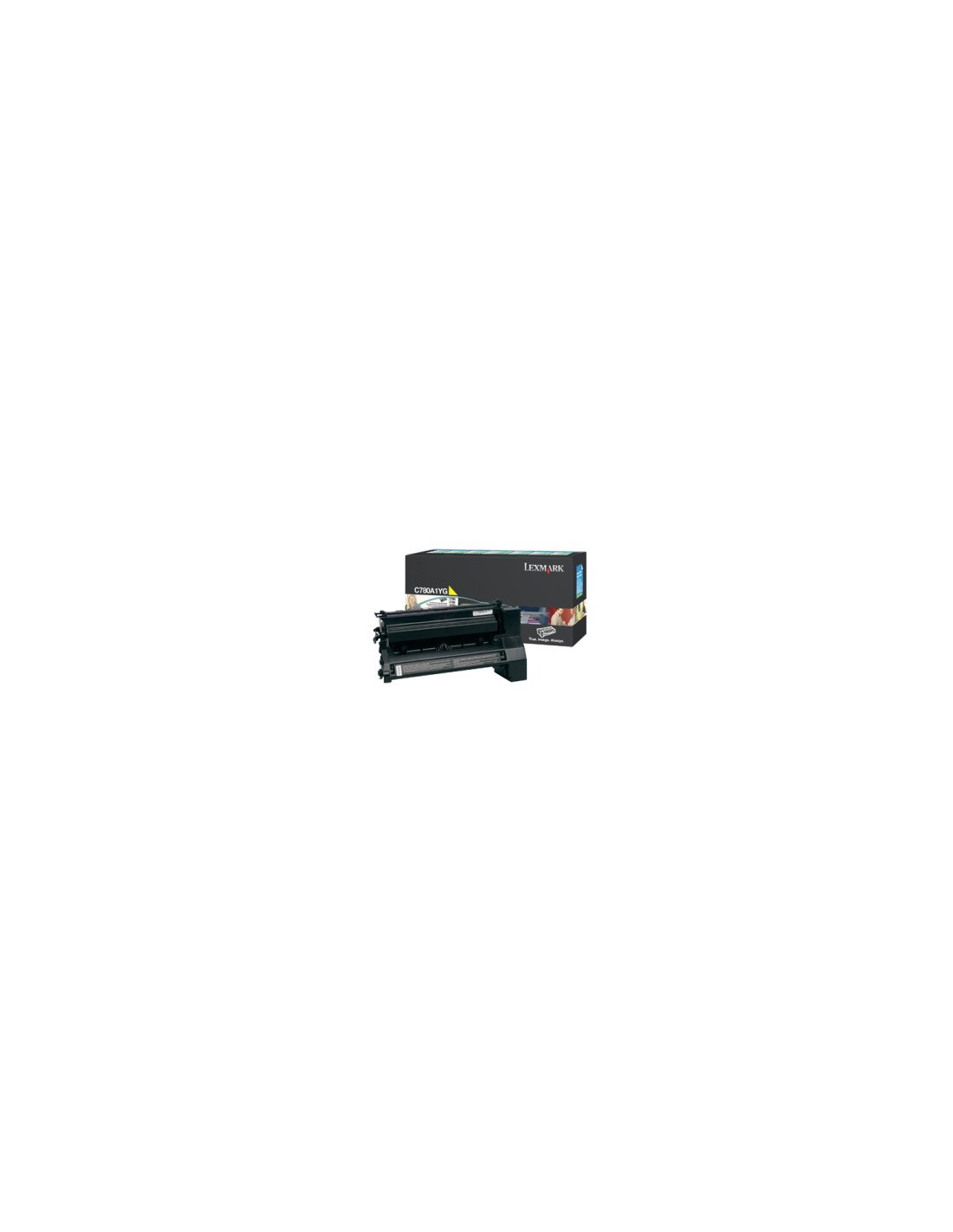 Toner lexmark 1 pieza original amarillo C780A1YG