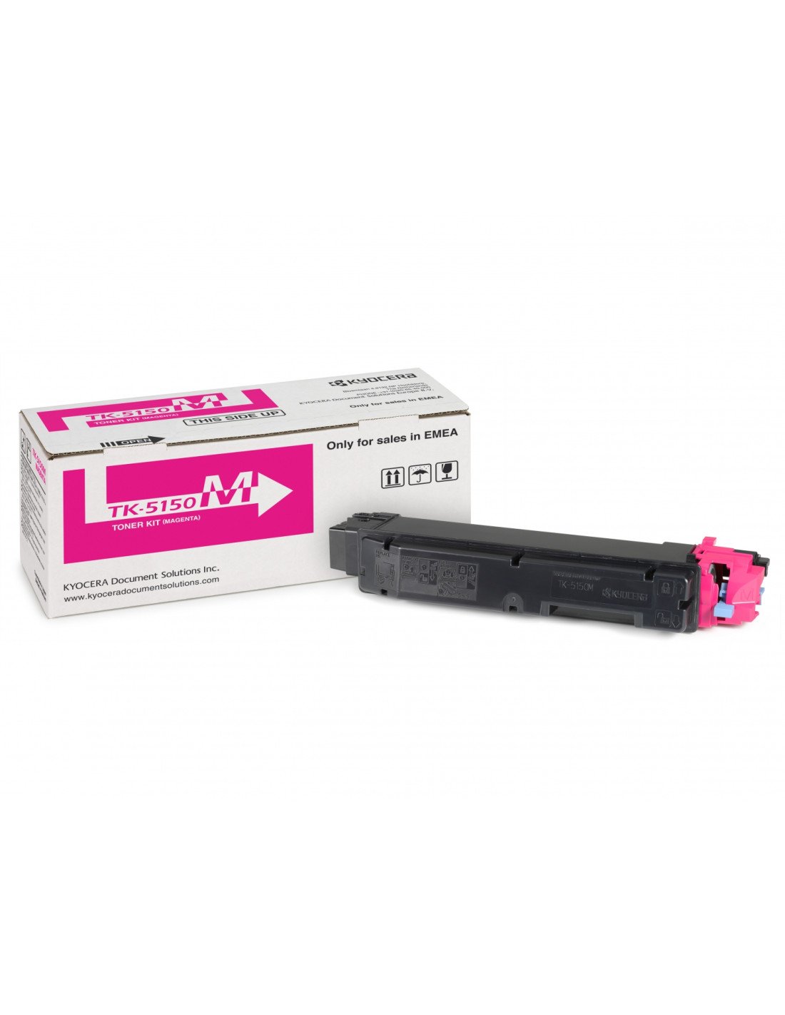 Kyocera tk-5150m toner 1 pieza Original Magenta