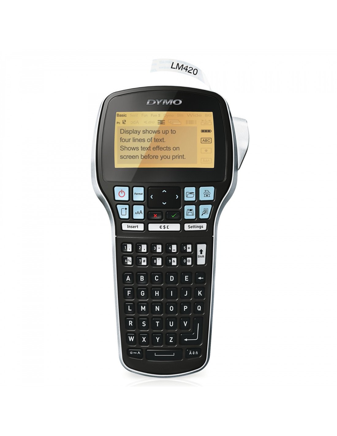 Dymo LabelManager 420P ABC Kitcase Impresora de etiquetas negro gris