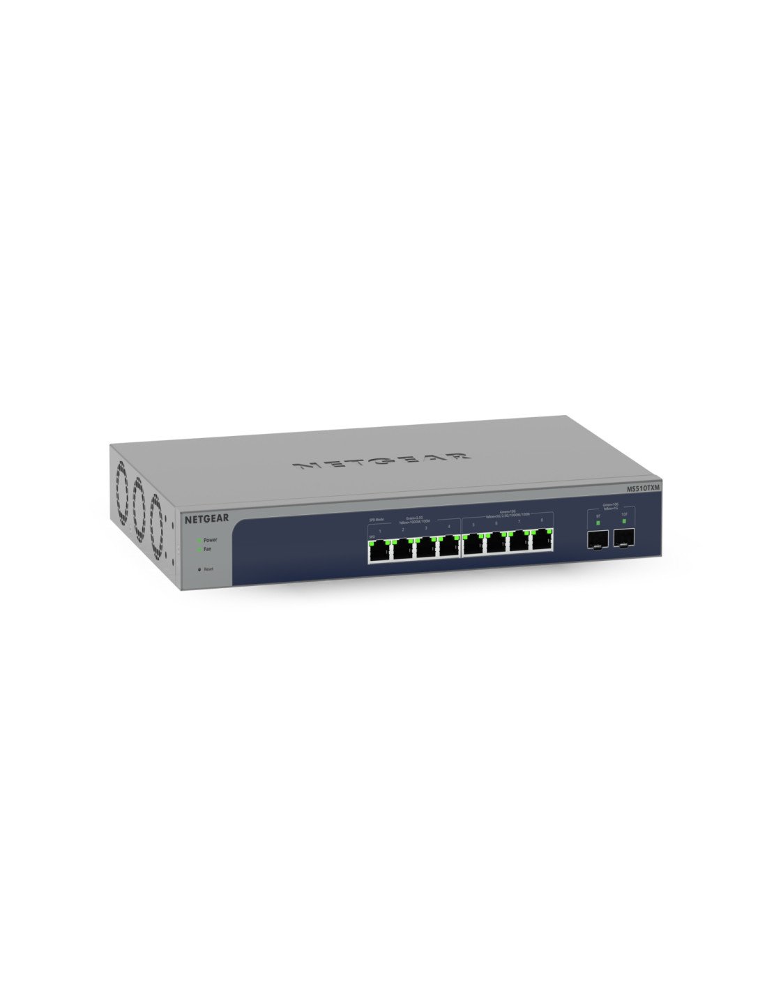 NETGEAR MS510TXM switch Gestionado L2/L3/L4 10G Ethernet (100/1000/10000) Gris, Azul