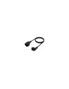AISENS Cable Alargador de Alimentacion Schuko, CEE7/M-CEE7/H, Negro, 10M