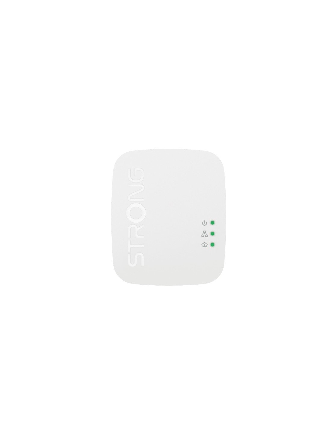 Strong POWERLWF1000DUOMINI adaptador de red PowerLine 1000 Mbit/s Ethernet Wifi Blanco 2 pieza(s)