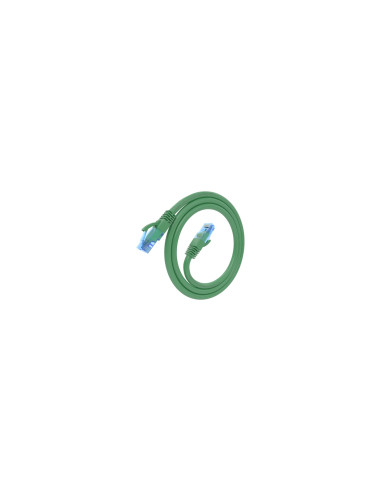 AISENS Cable De Red Latiguillo RJ45 Cat.6 UTP AWG26 CCA, Verde, 0.75 m