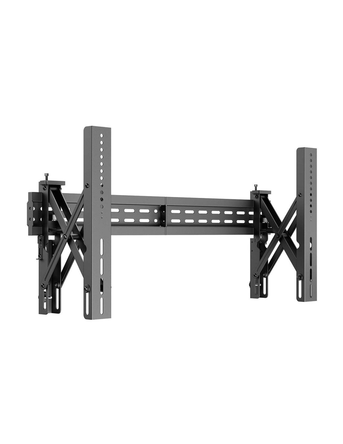 AISENS Soporte para Videowall Nivelable y Función Pop-Out para Tv 70Kg de 37-70, Negro